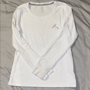 Lecare breast cancer ribbon top